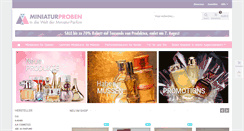 Desktop Screenshot of miniaturproben.com